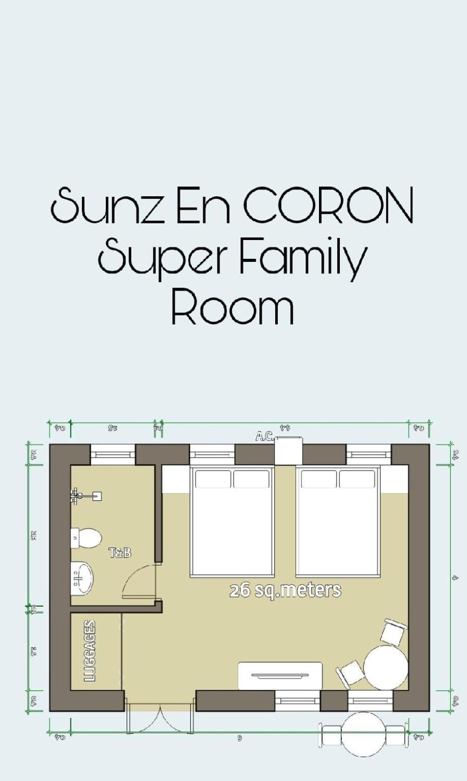 Sunz En Coron Resort Exterior foto